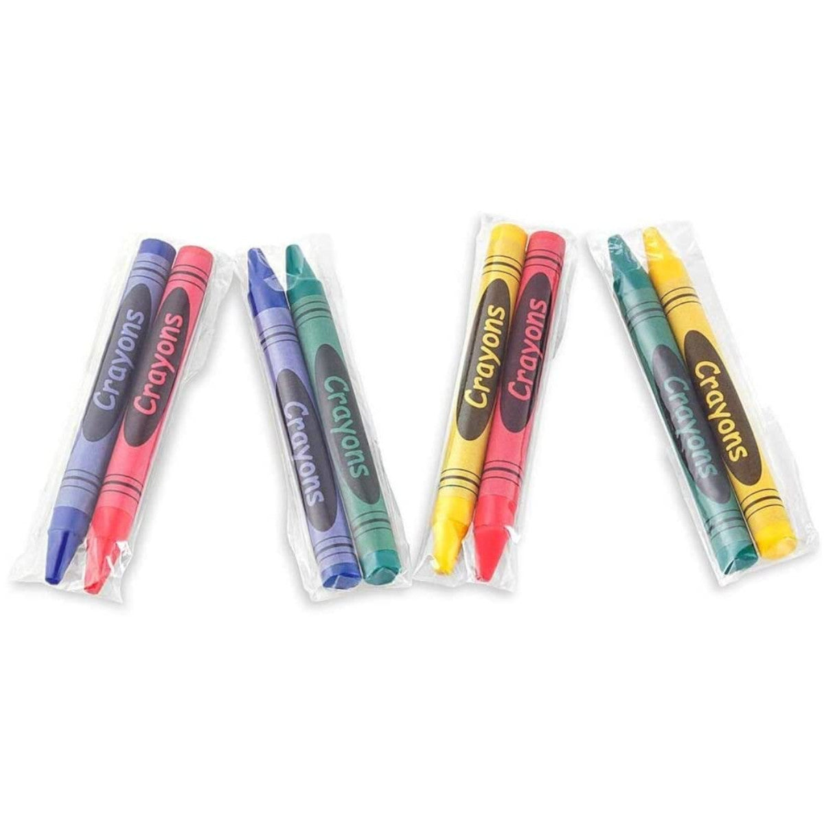 2 Pack Crayons In Cello Bag — CrayonKing