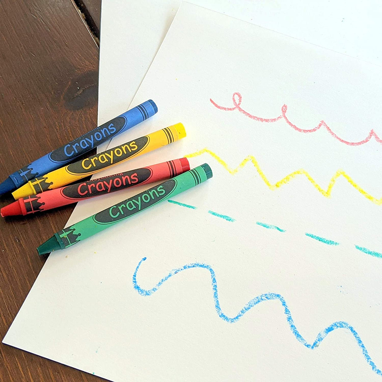4 Ct. Global Standard Cellophane Crayons